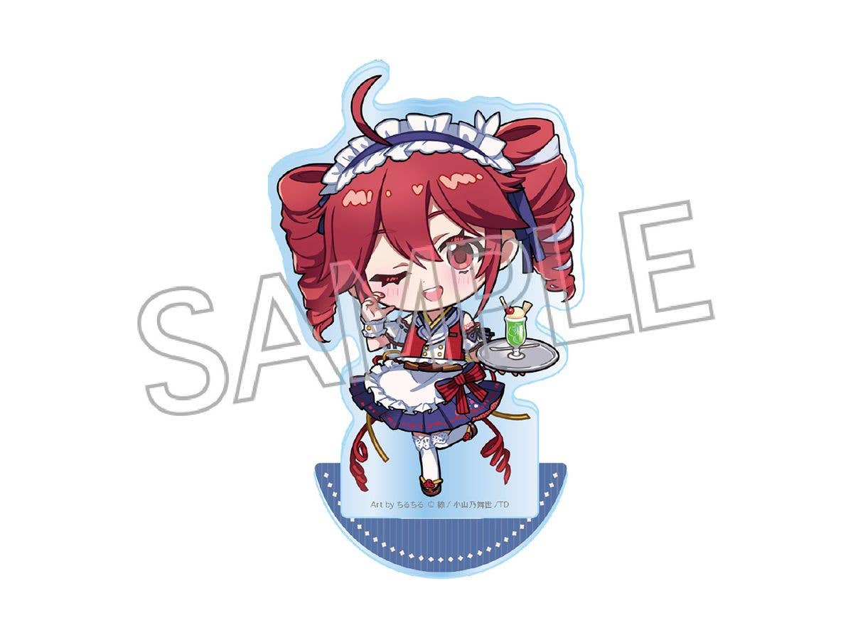 Kasane Teto: Japanese Modern Cafe Acrylic Stand (S) Deformed B