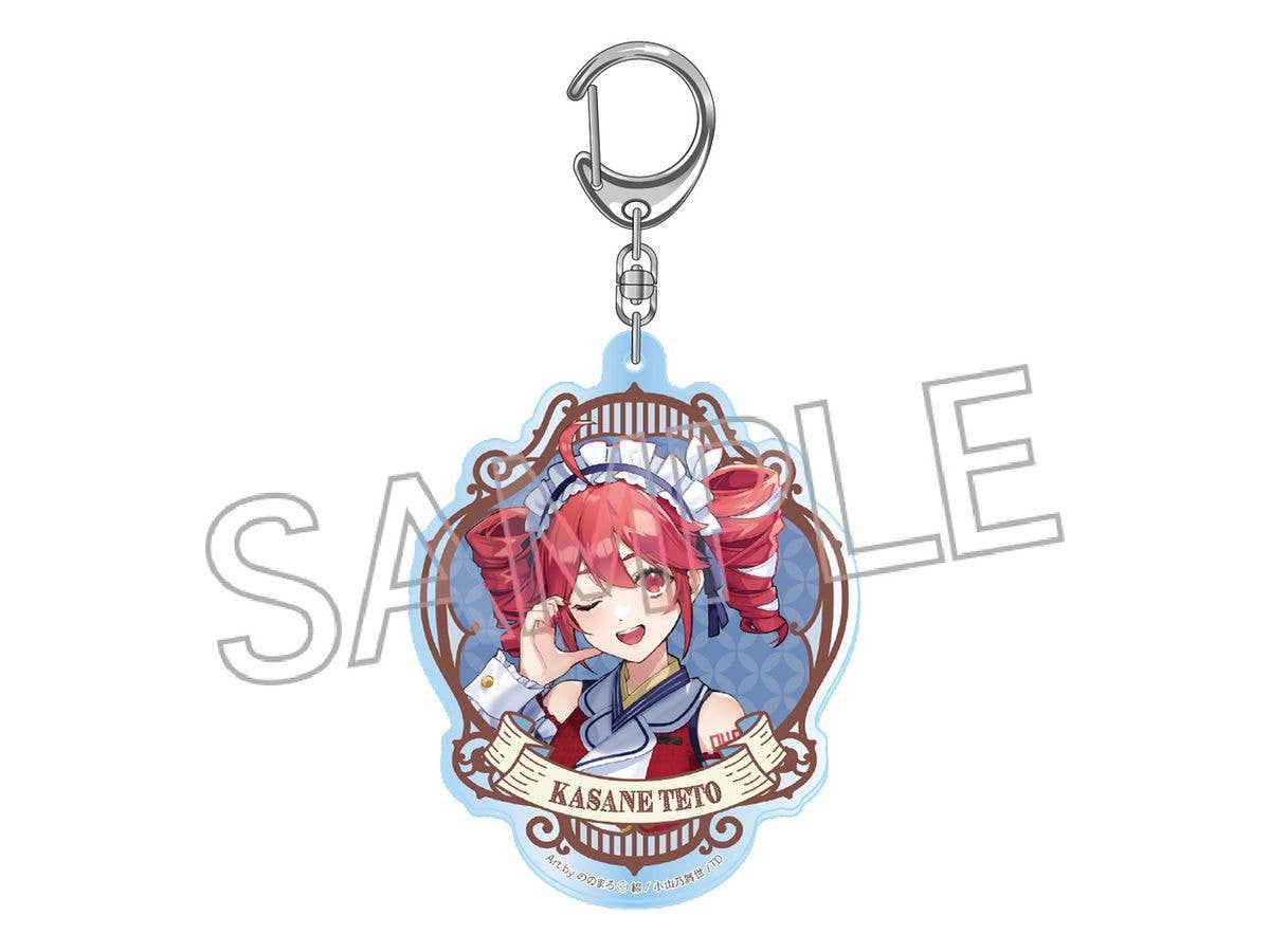 Kasane Teto: Japanese Modern Cafe Acrylic Keychain B