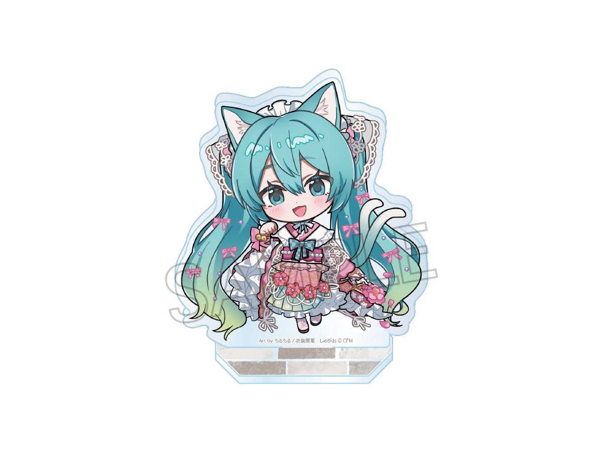 Hatsune Miku: Hyakki Yako -Kaido Sanpo- Acrylic Stand (S) Hatsune Miku Deformed