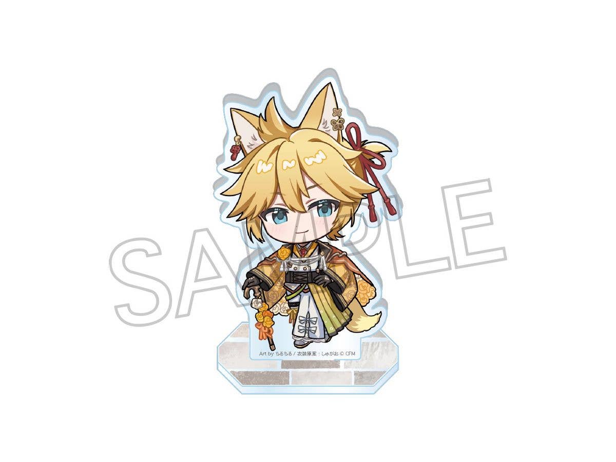 Hatsune Miku: Hyakki Yako -Kaido Sanpo- Acrylic Stand (S) Kagamine Len Deformed