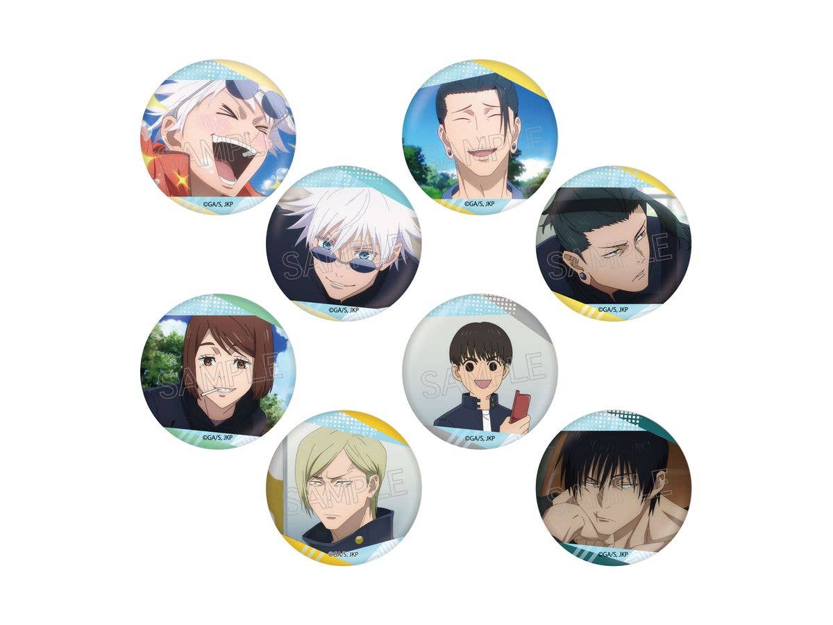 Jujutsu Kaisen: Hundred Faces Can Badge 1 Box (8 pieces)