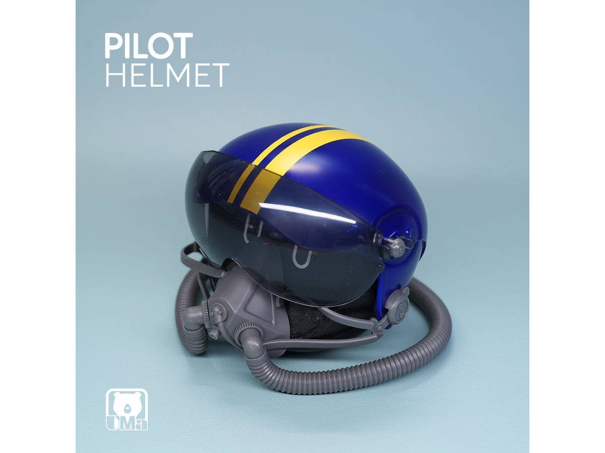 Flight Helmet Decorative Ornament (cosmic blue)