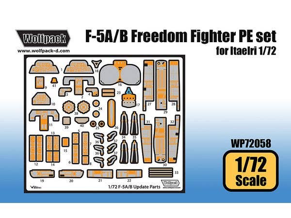 F-5A/B Freedom Fighter Etching