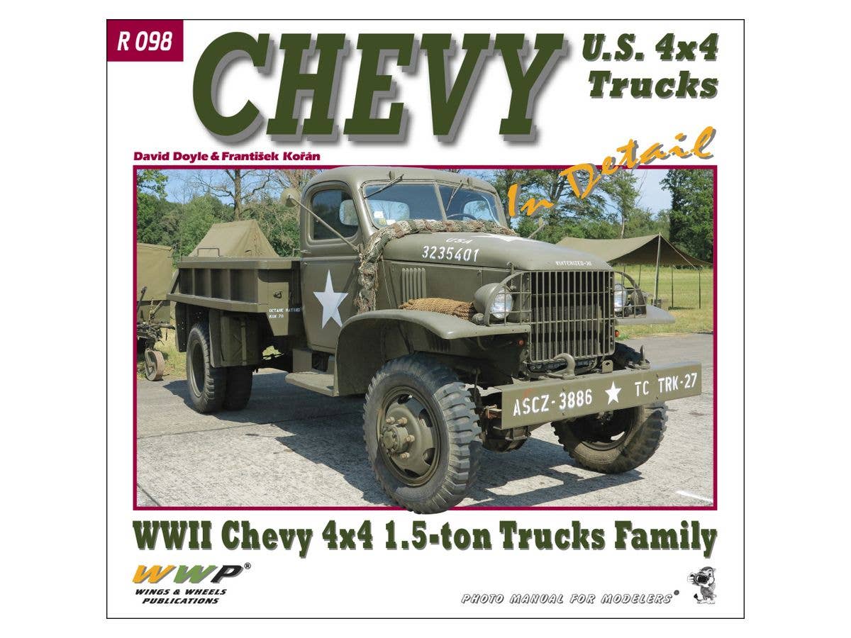 U.S. WWII Chevy 4 x 4 1.5 Ton Trucks in Detail