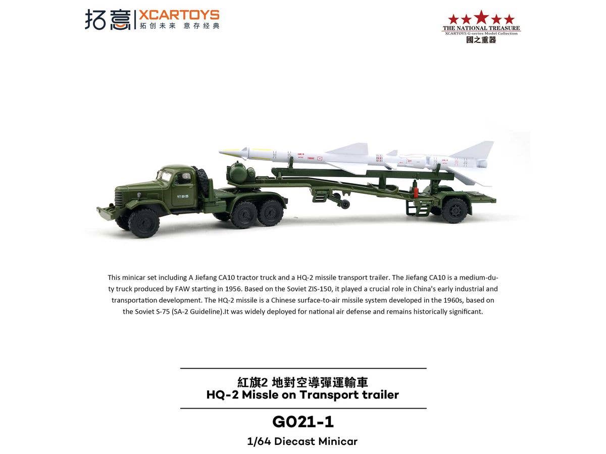 Hongqi 2 Area Air Guide Transport Vehicle