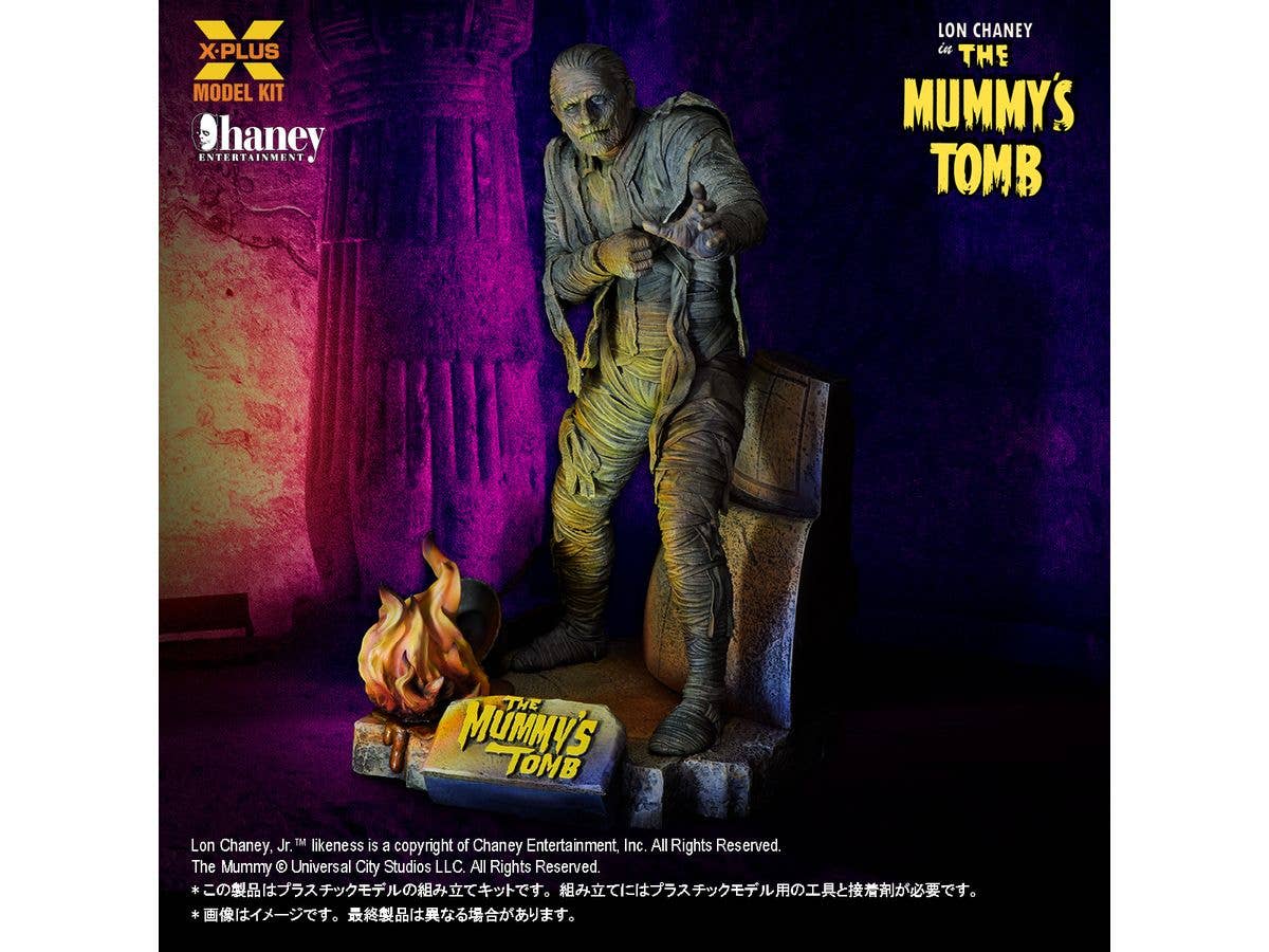 Lon Chaney Jr. as The Mummy's Tomb Plastic Model Kit Series (Reissue)