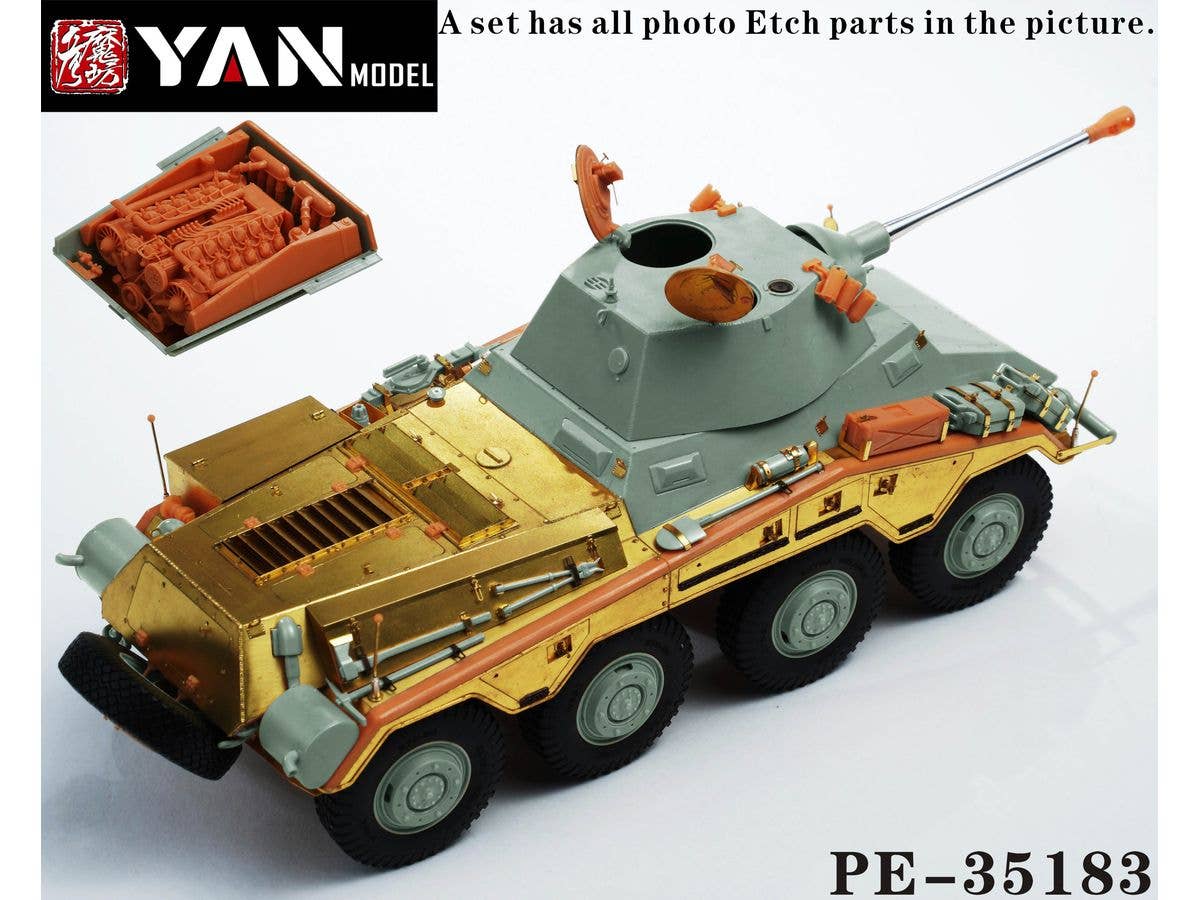 German Sd.Kfz.234/2 PUMA PE Set (for Dragon 6943 )