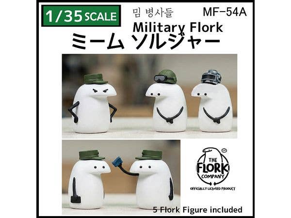 Flork Meme Soldiers Set (5 Figures)